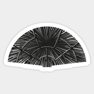 Jump to the hyperspace minimal Sticker